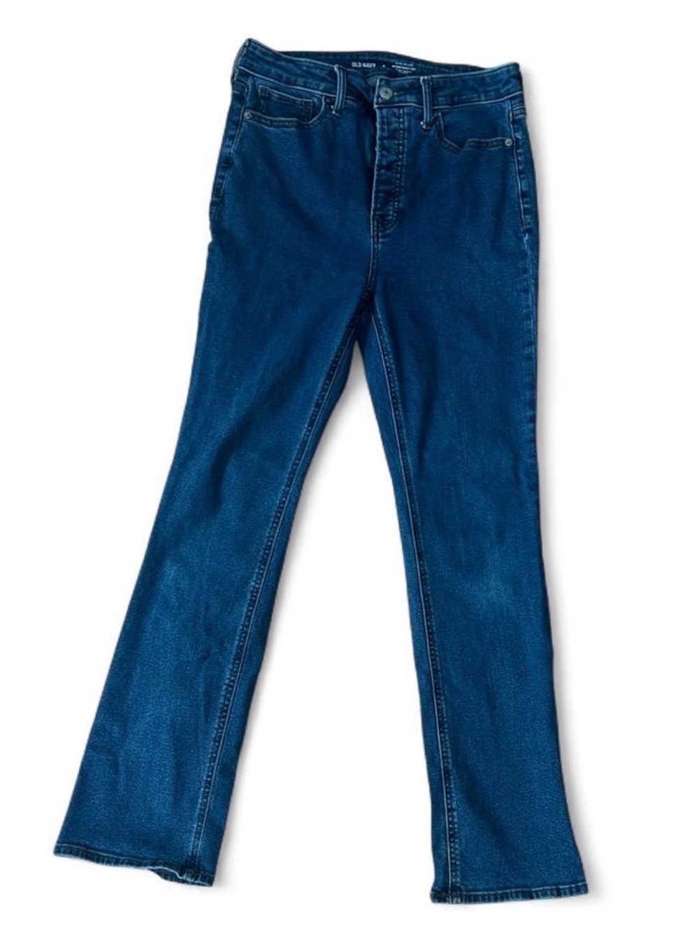 Old Navy  dark wash extra high rise jeans